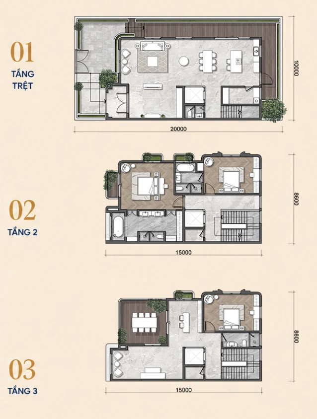 Biệt thự 200m2