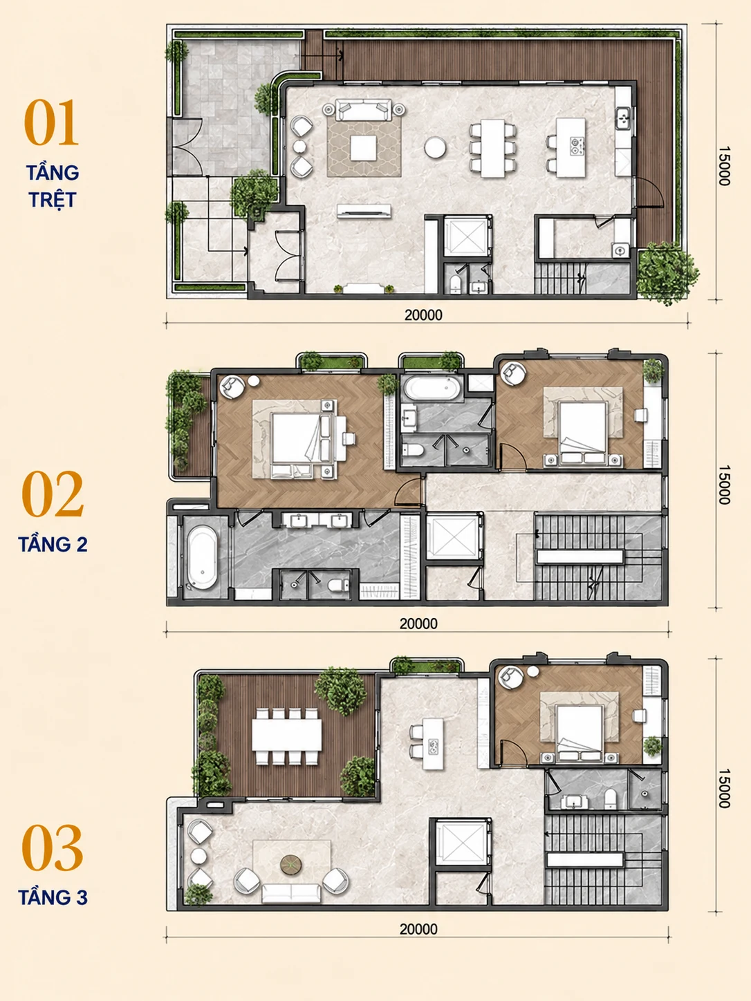 Biệt thự 300m2